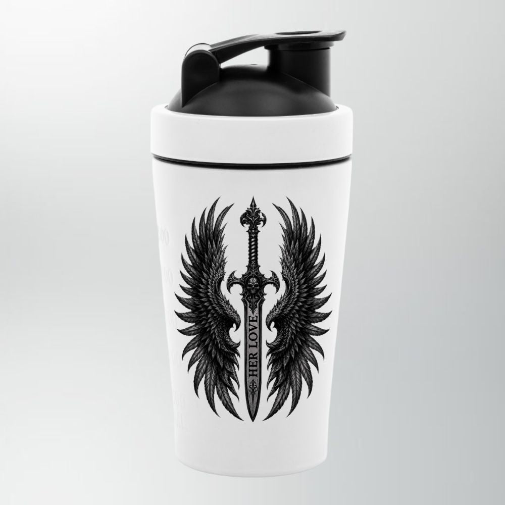 Love Sword Edelstahl Shaker