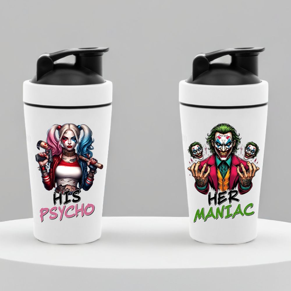 His Psycho Her Maniac Couple Shaker