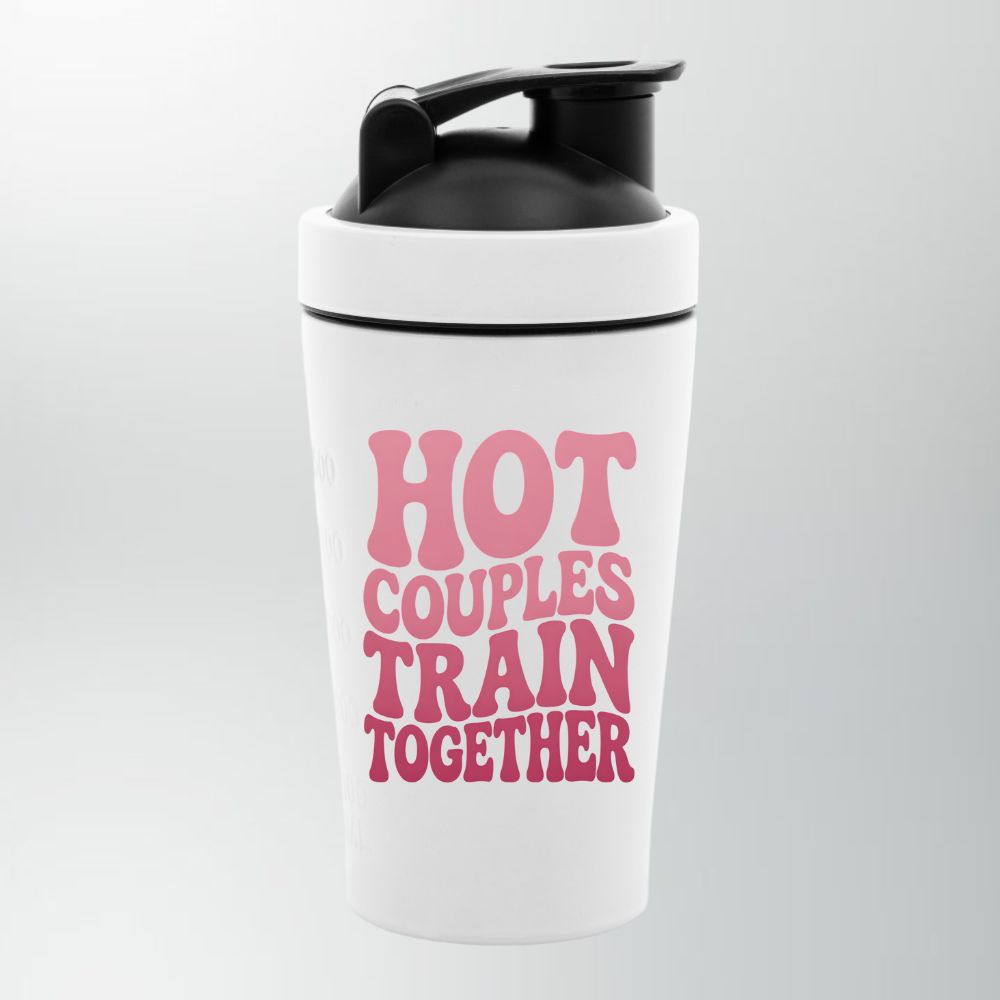 Hot Couples Train Together Edelstahl Shaker