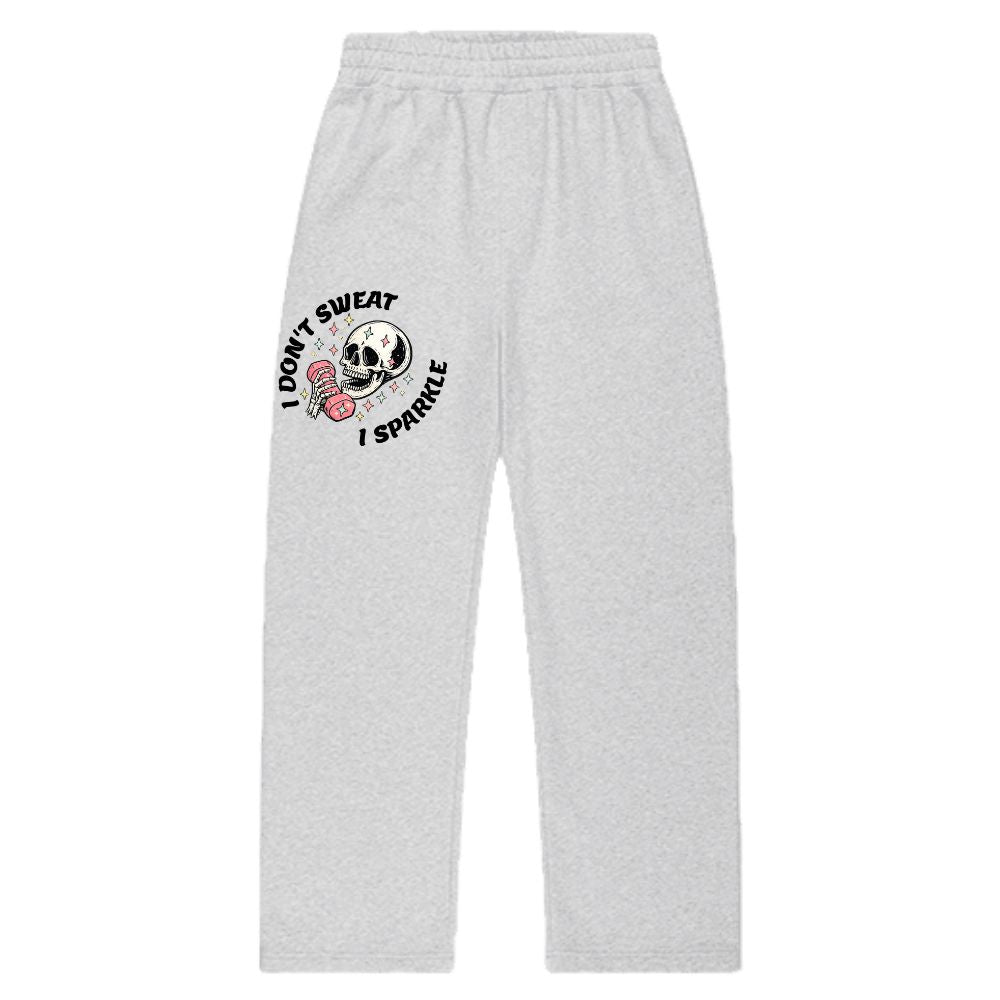 I Don't Sweat I Sparkle Oversize Jogger