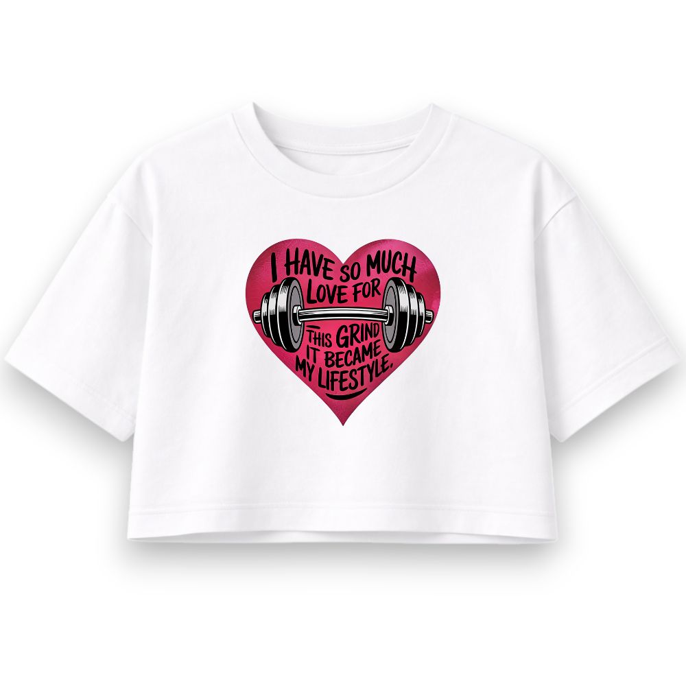 My Lifestyle Oversize Crop Top