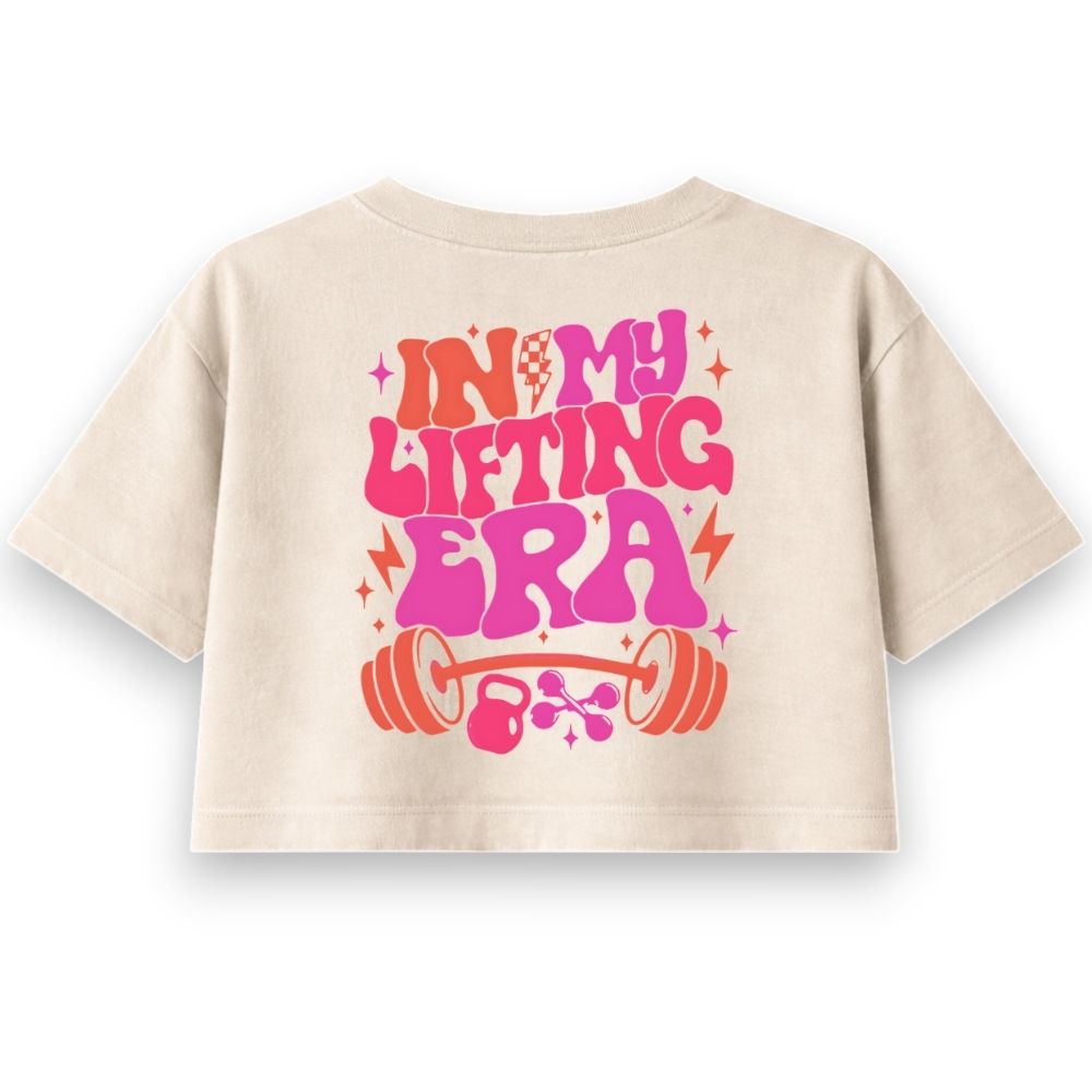 In My Lifting Era Oversize Crop Top