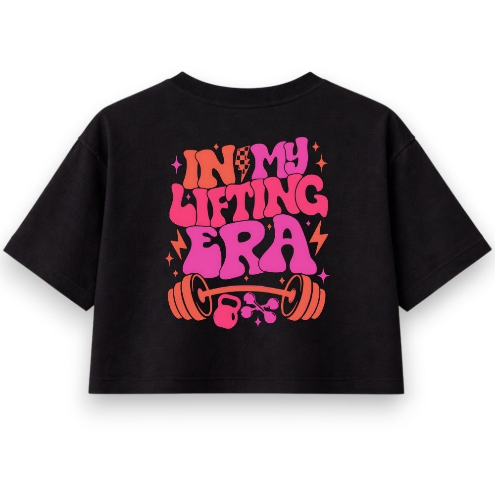 In My Lifting Era Oversize Crop Top