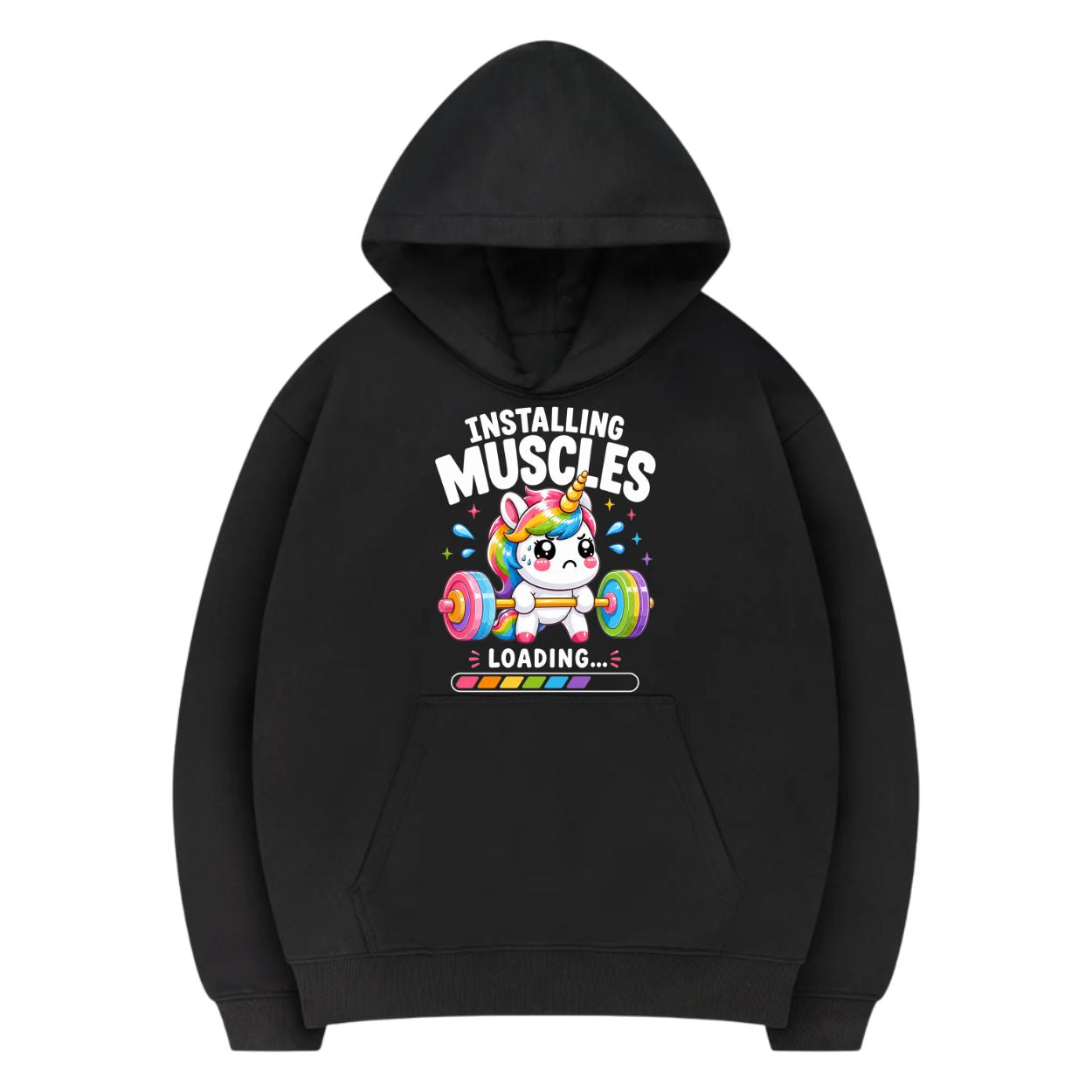 Installing Muscles Hoodie