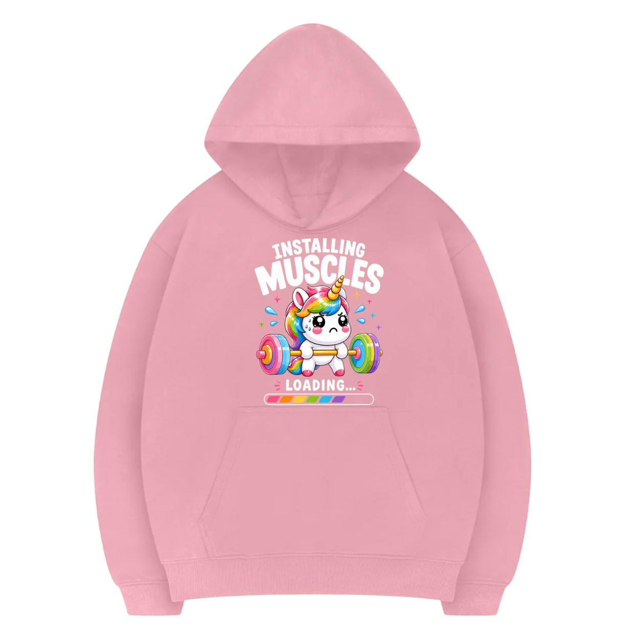 Installing Muscles Hoodie