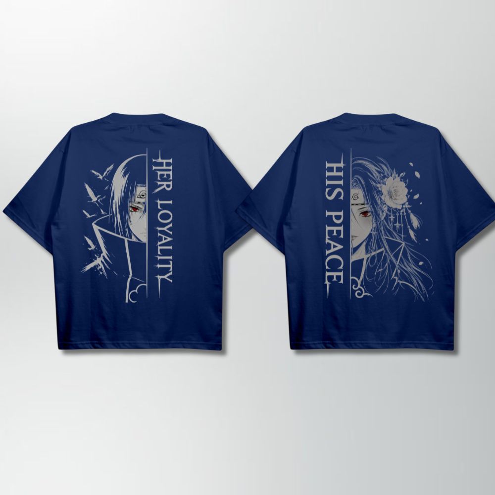 Itachi Izumi Naruto Couple Oversize Shirt