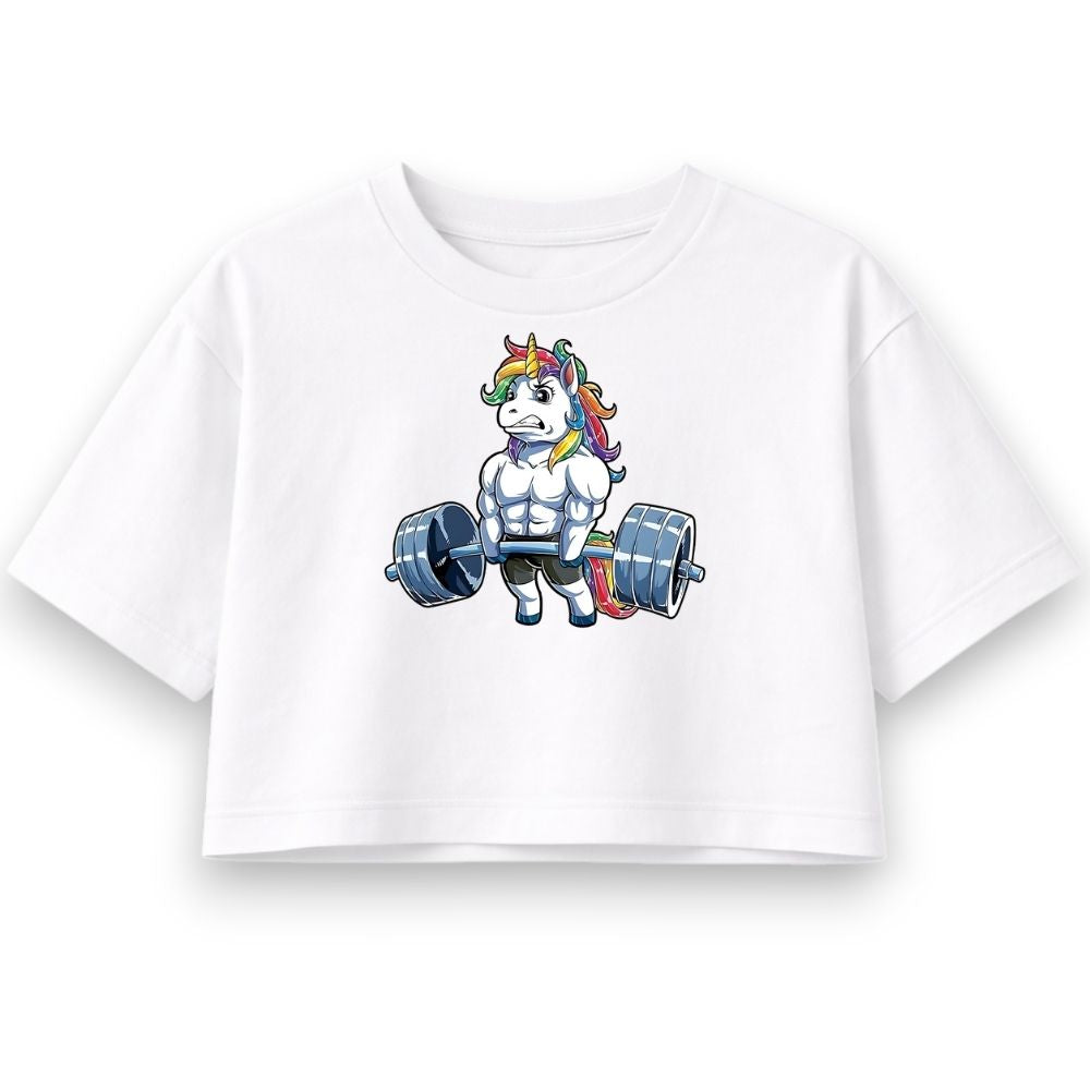 Lifticorn Oversize Crop Top