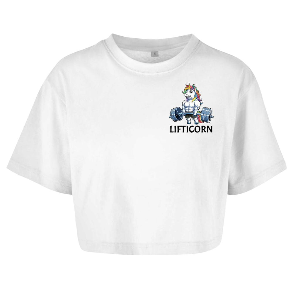 Lifticorn Oversize Crop Top