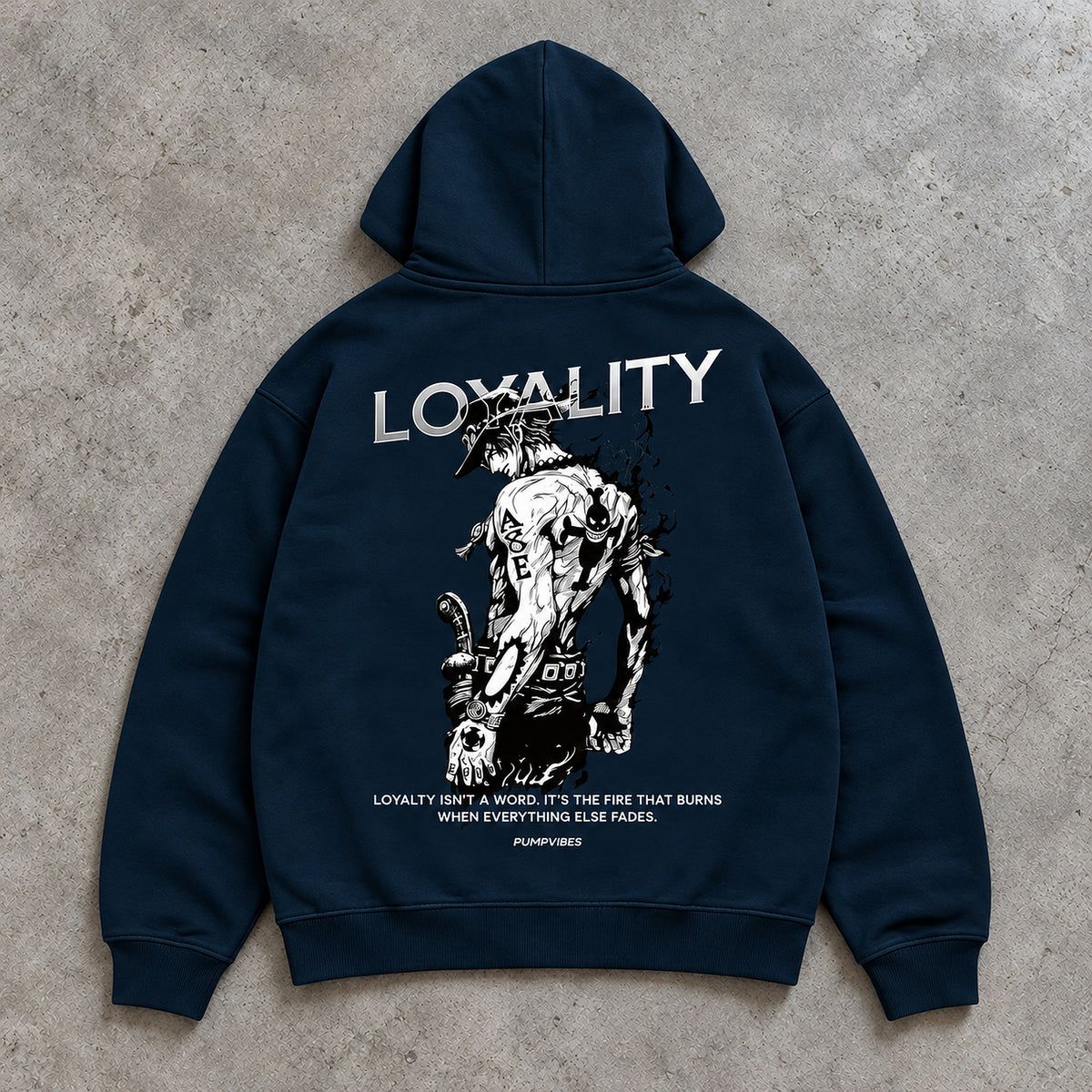 Loyality Premium Hoodie French Navy