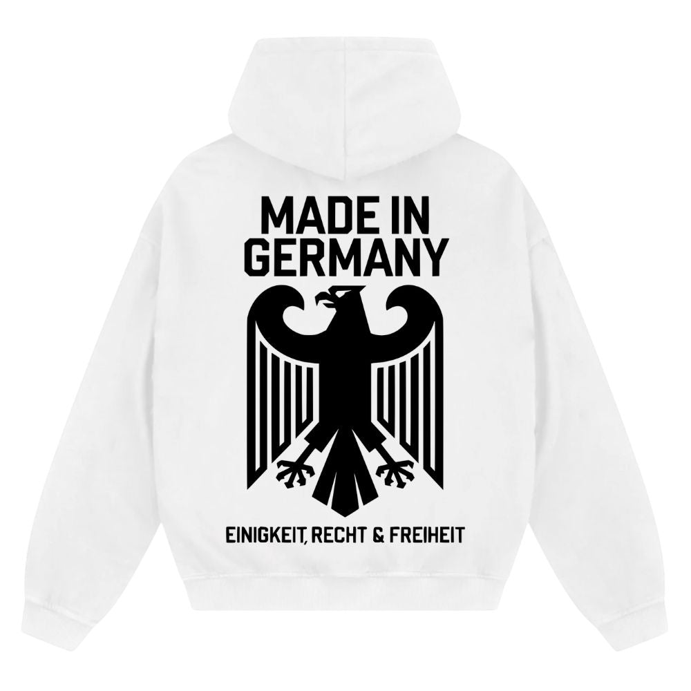 Made In Germany Oversize Zipper Hoodie