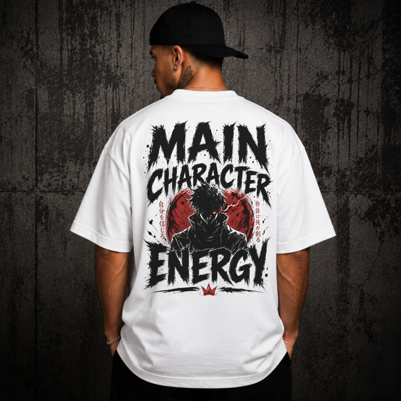 Main Character Energy Oversize Shirt