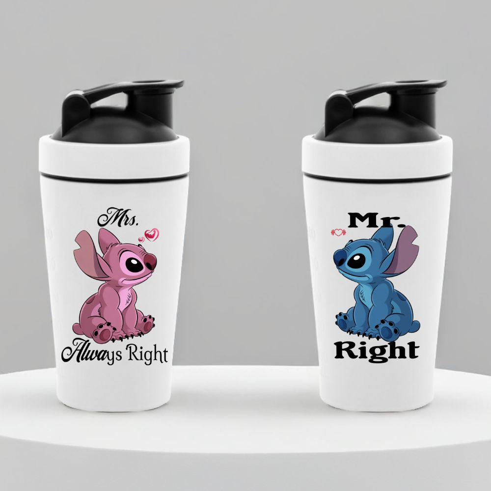 Mrs. And Mr Right Couple Shaker