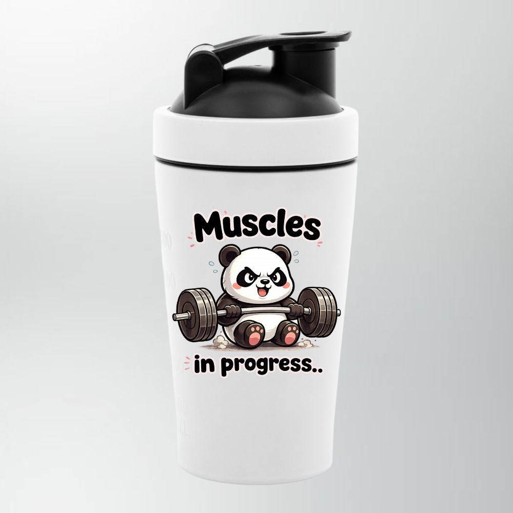Muscles In Progress Edelstahl Shaker