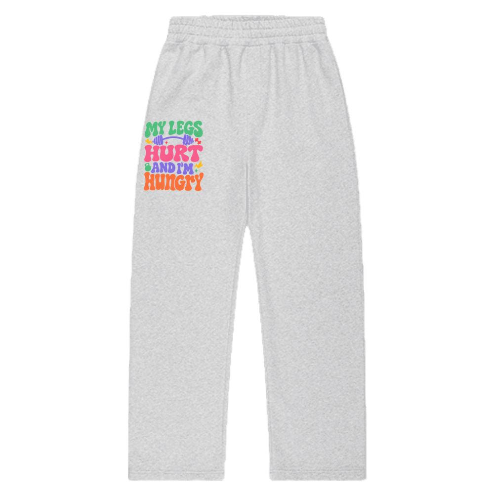 My Leg's Hurt And I'm Hungry Oversize Jogger