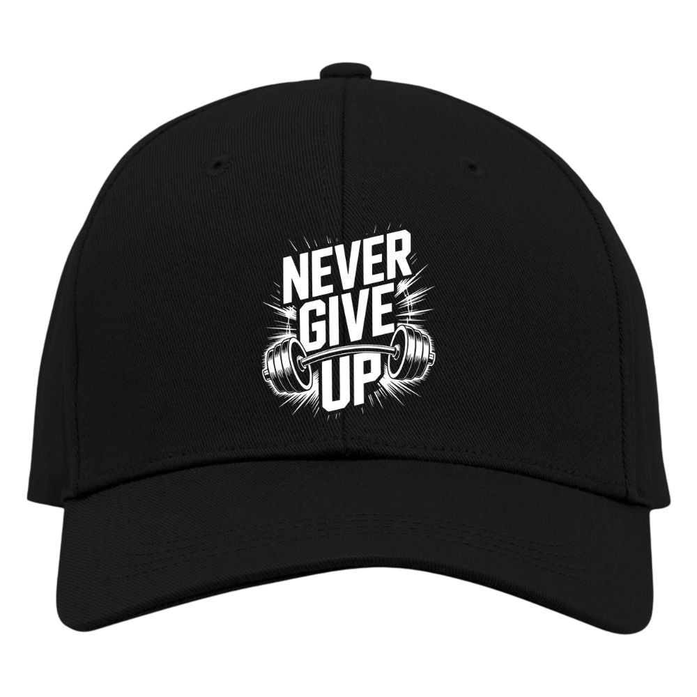 Never Give Up Cat