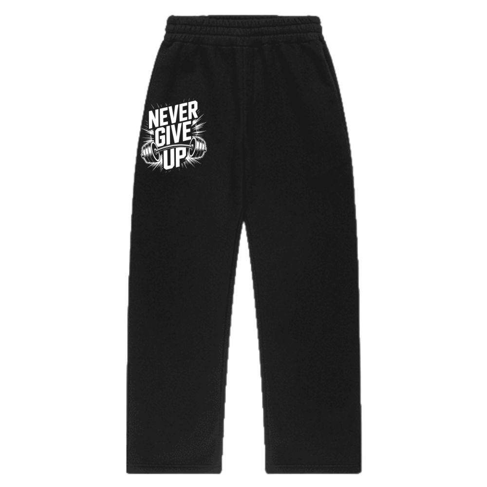 Never Give Up Oversize Jogginghose