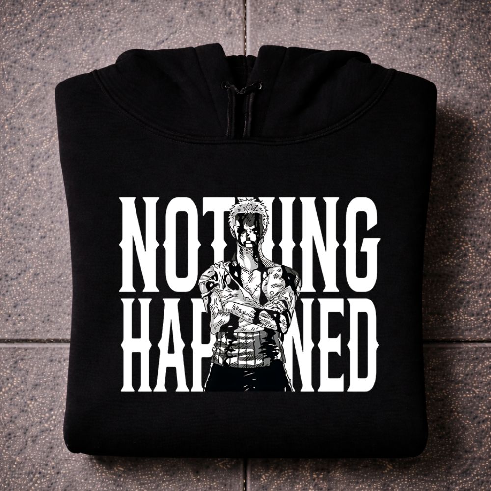 Nothing Happened Oversize Hoodie