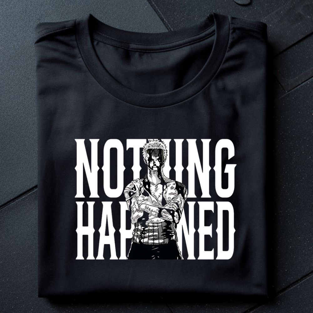 Nothing Happened Oversize Shirt