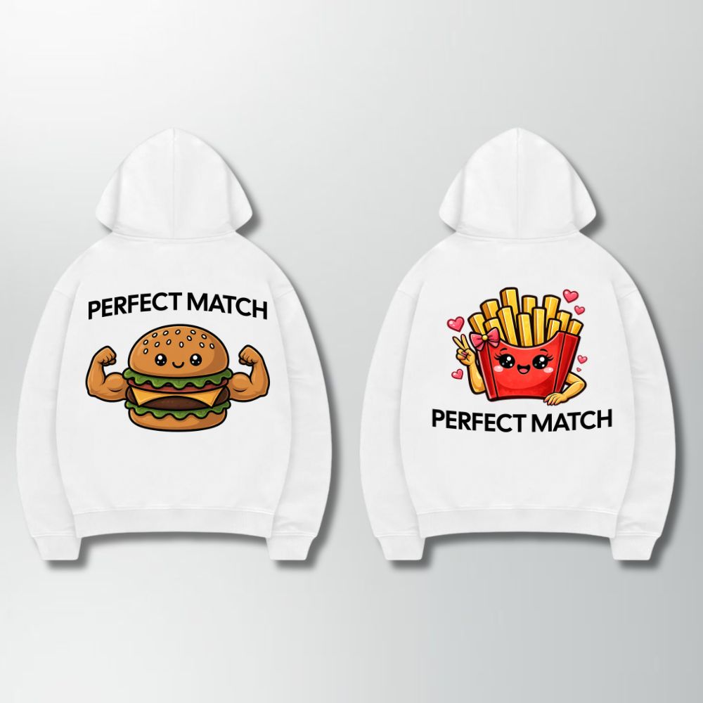 Perfect Match Couple Hoodie