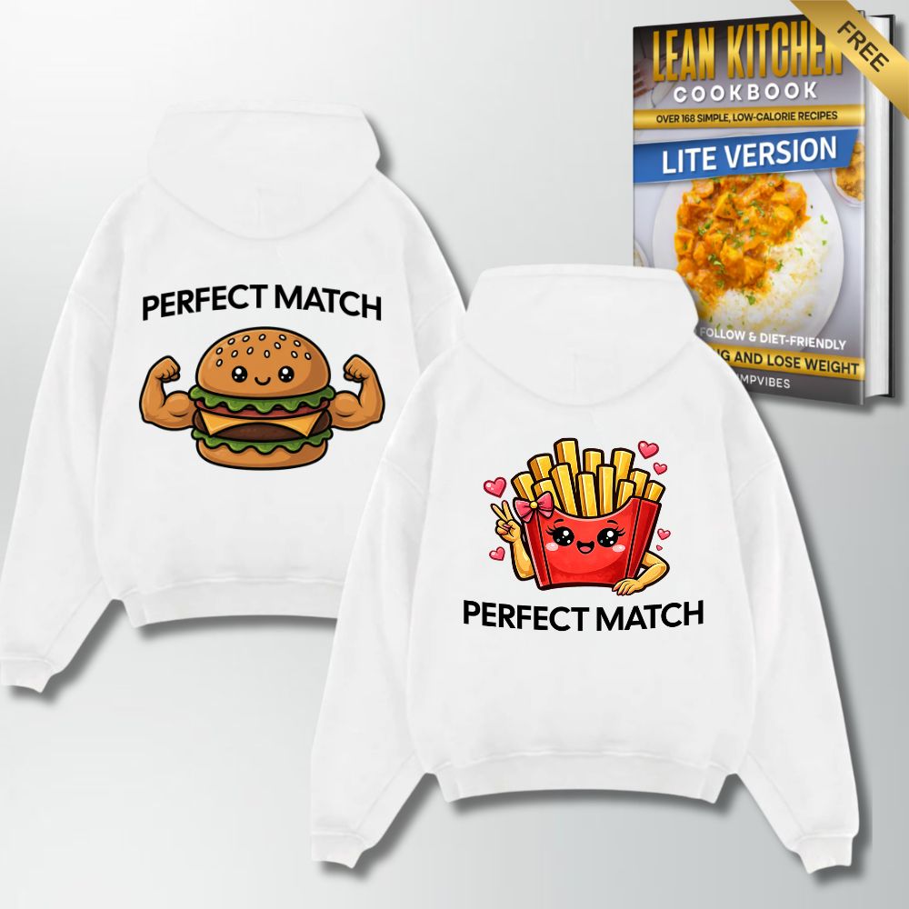 Perfect Match Couple Oversize Hoodie