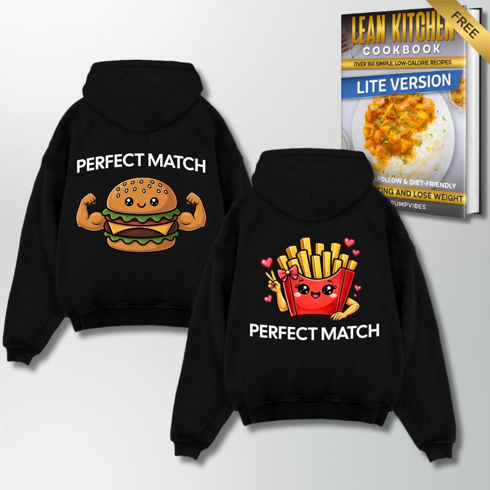 Perfect Match Couple Oversize Hoodie