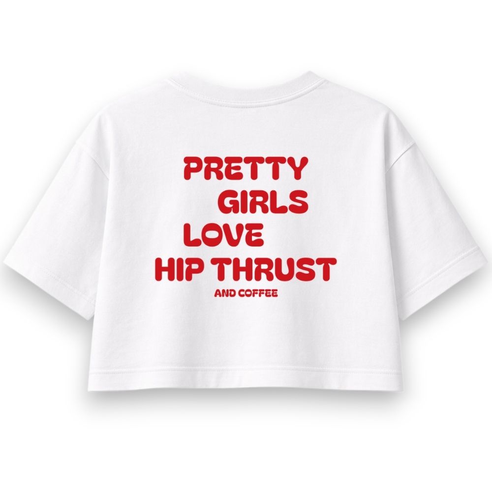 Pretty Girls Oversize Crop Top