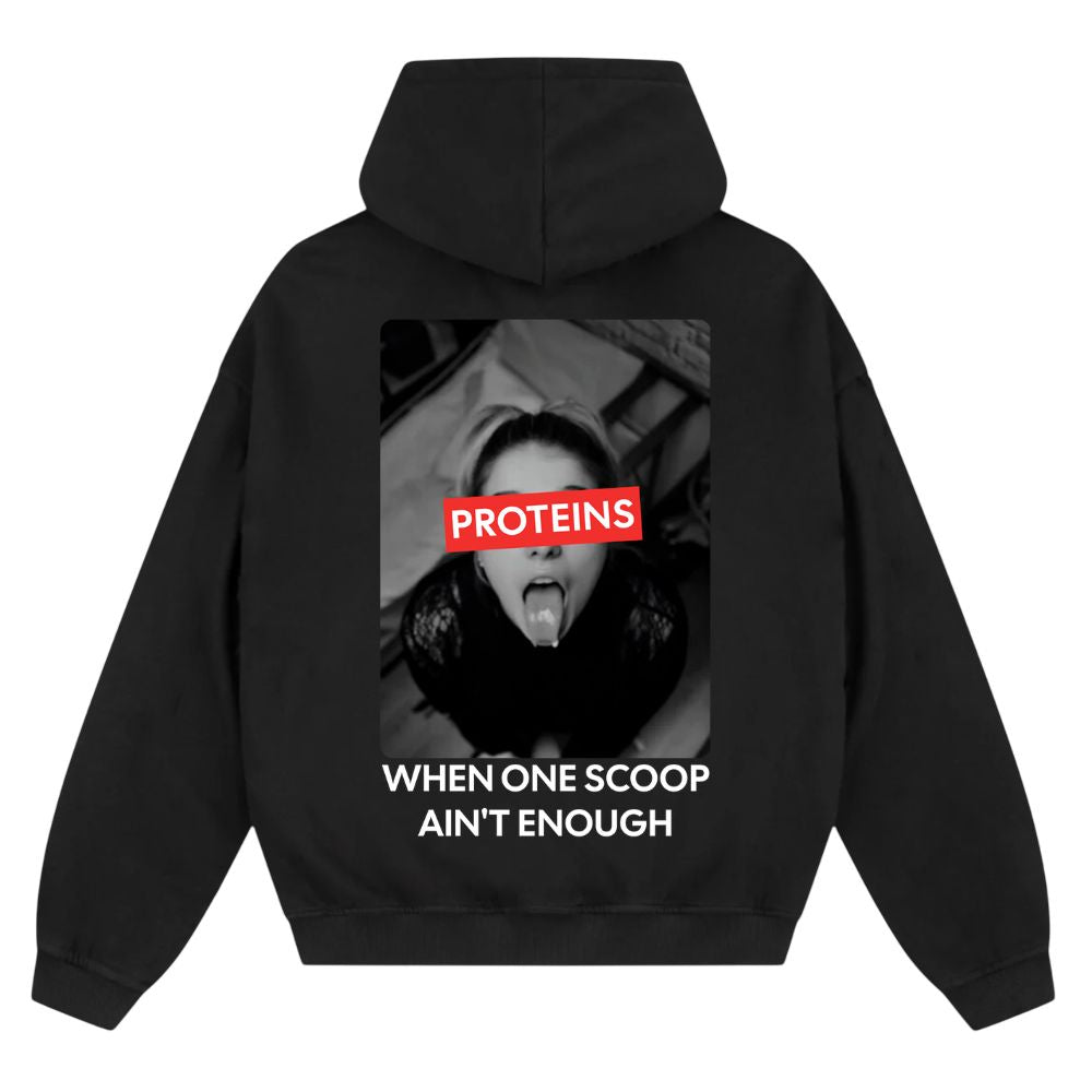 Proteins Oversize Zipper Hoodie