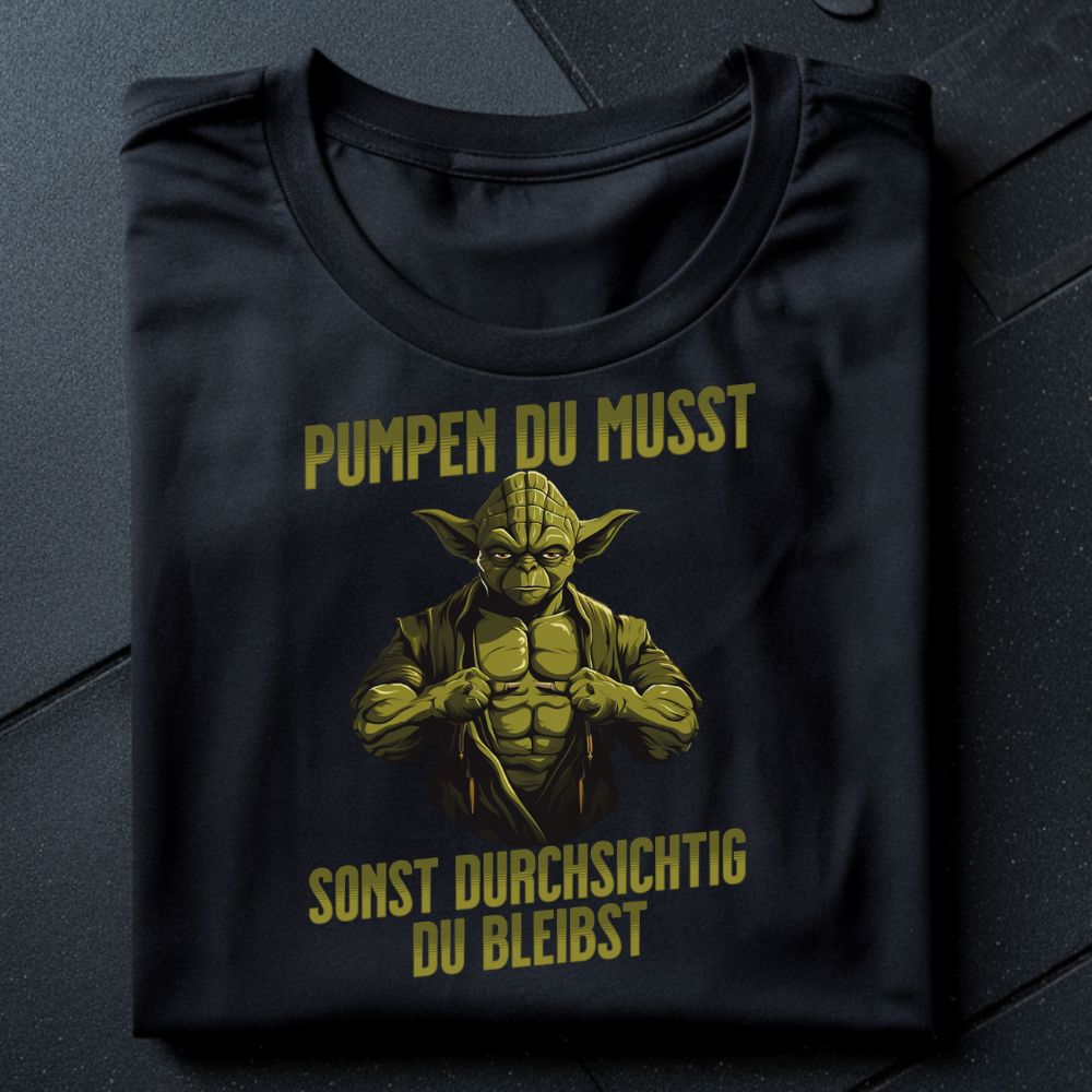 Pumpen Du Musst Oversize Shirt 