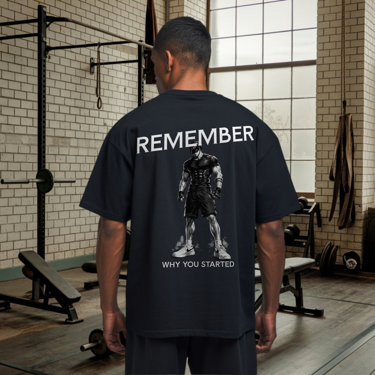 Remember Oversize Shirt Personalisiert