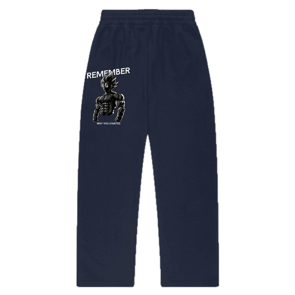 Remember Why You Started Vegeta Oversize Jogginghose