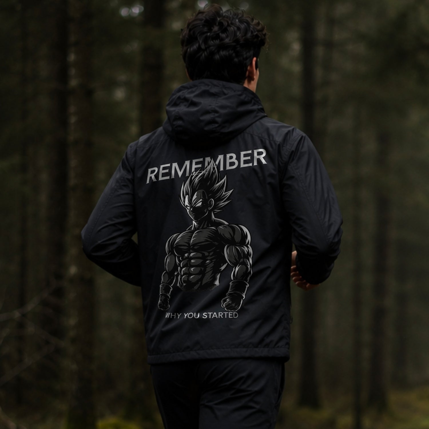 Remember Why You Started Vegeta Perfomance Jacket