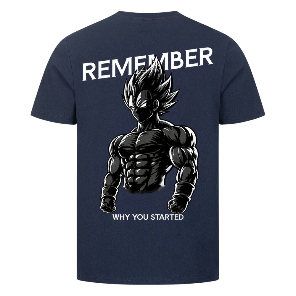 Remember Why You Started Vegeta Shirt