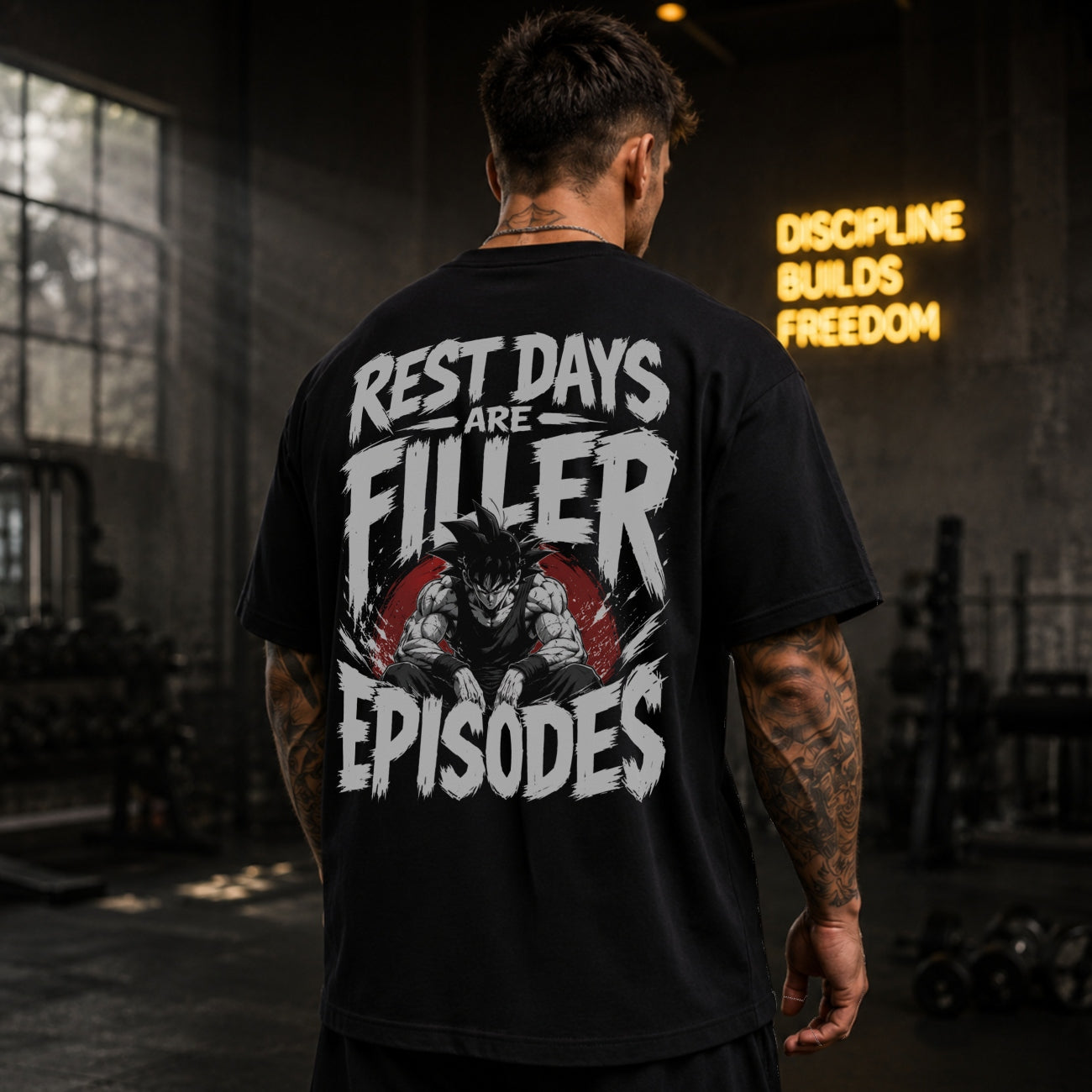 Rest Days Are Filler Episodes Oversize Shirt