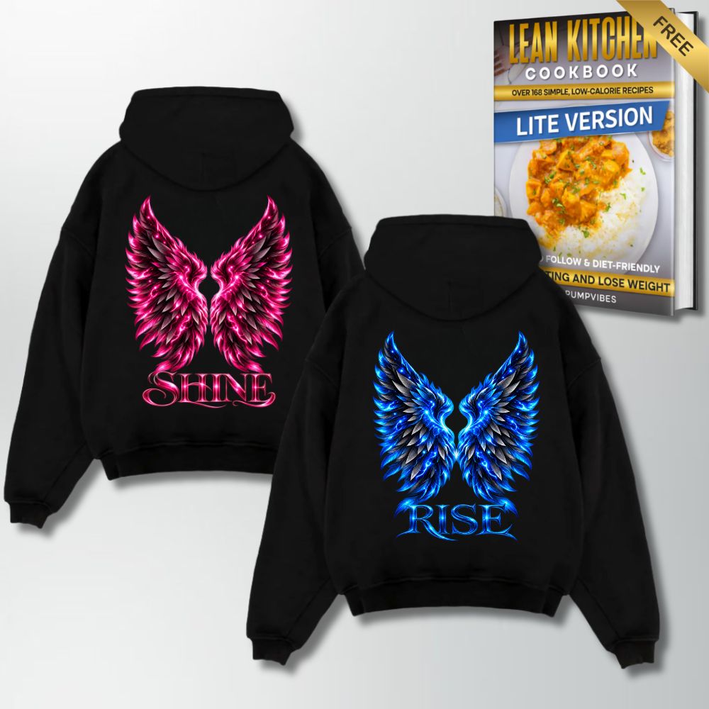 RISE & SHINE - COUPLE OVERSIZE HOODIE