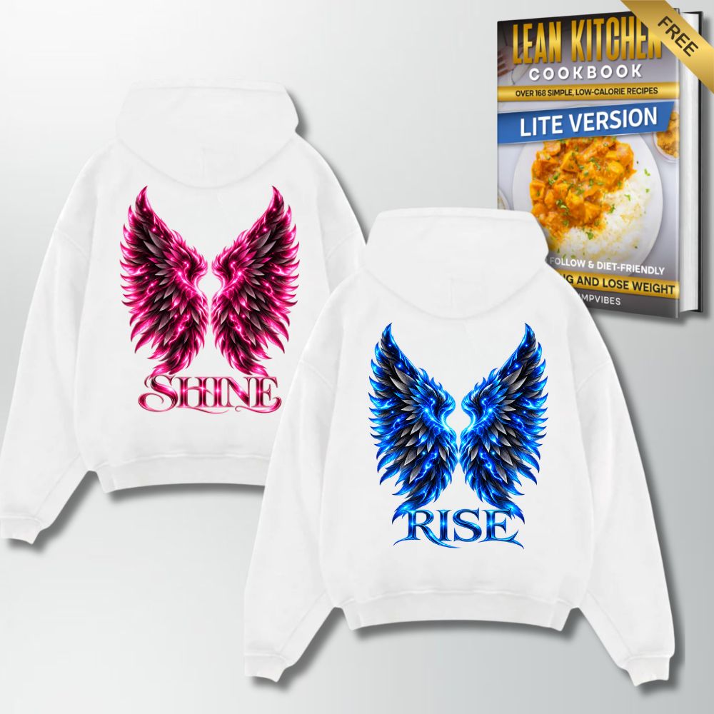 RISE & SHINE - COUPLE OVERSIZE HOODIE