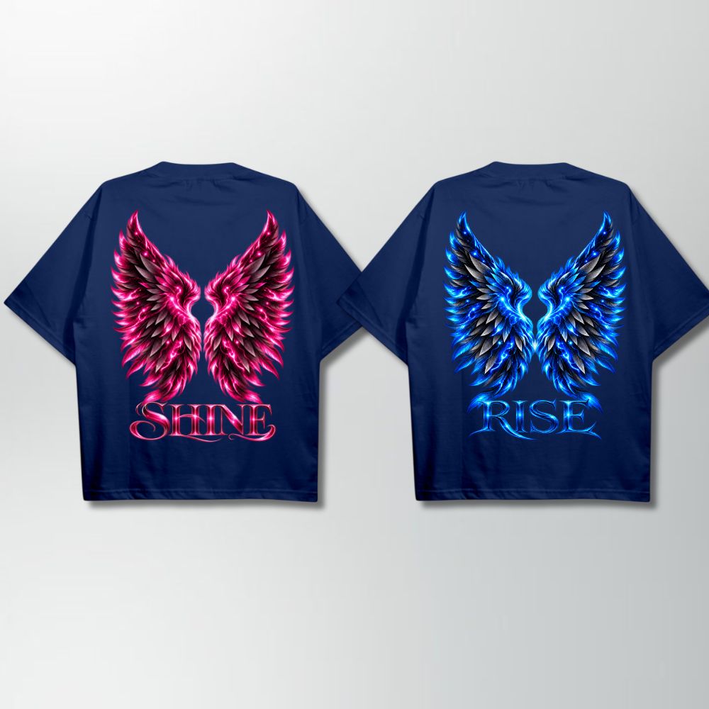 Rise & Shine Couple Couple Oversize Shirt