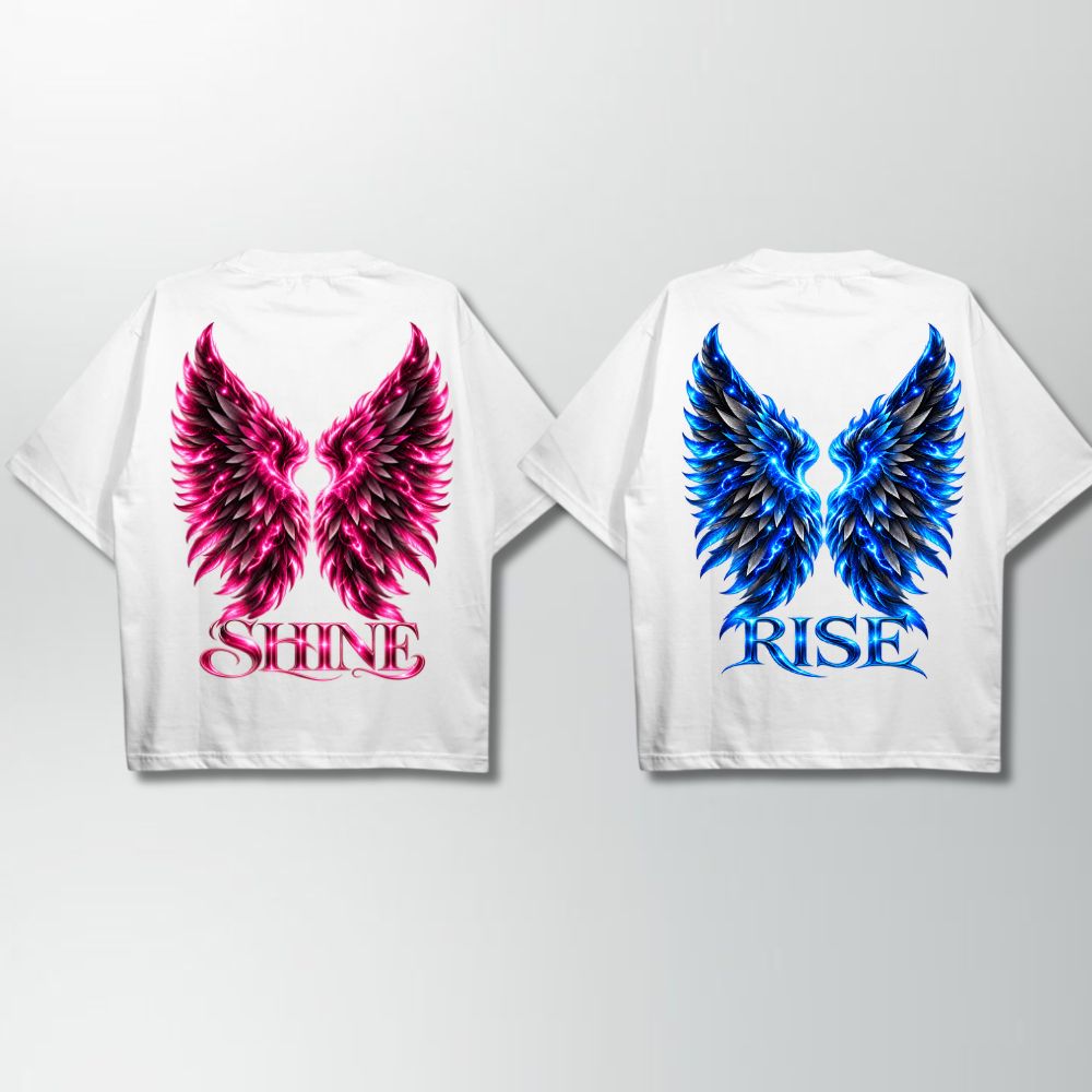 Rise & Shine Couple Couple Oversize Shirt