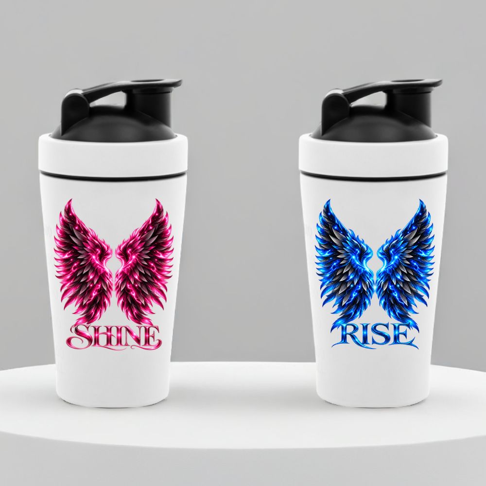 Rise & Shine Couple Couple Edelstahl Shaker
