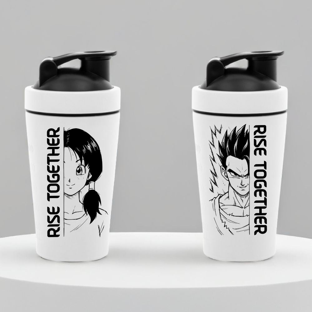 Rise Together Couple Edelstahl Shaker