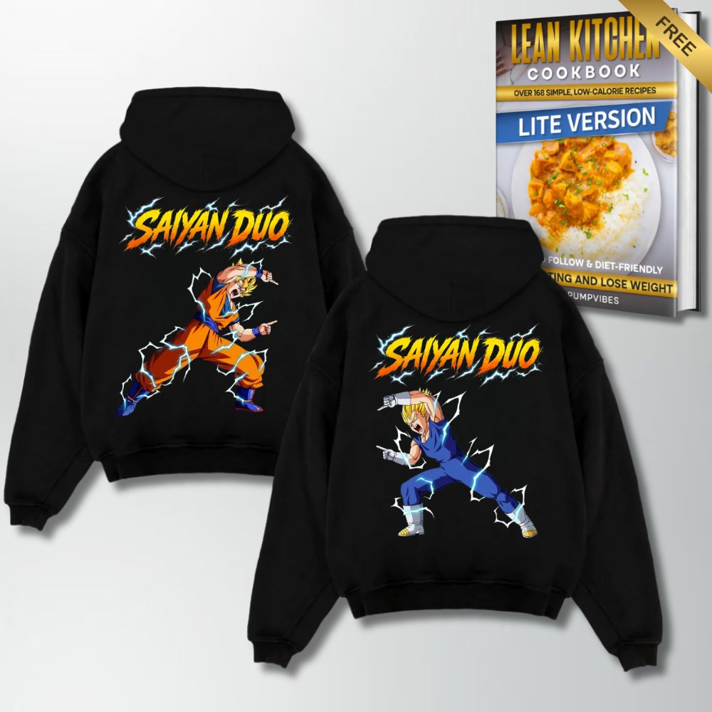 Saiyan Duos Bundle Oversize Hoodie