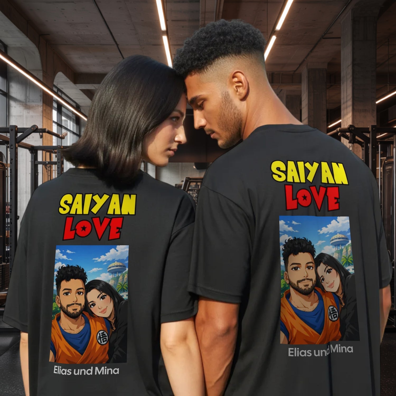 Saiyan Love Oversize Shirt