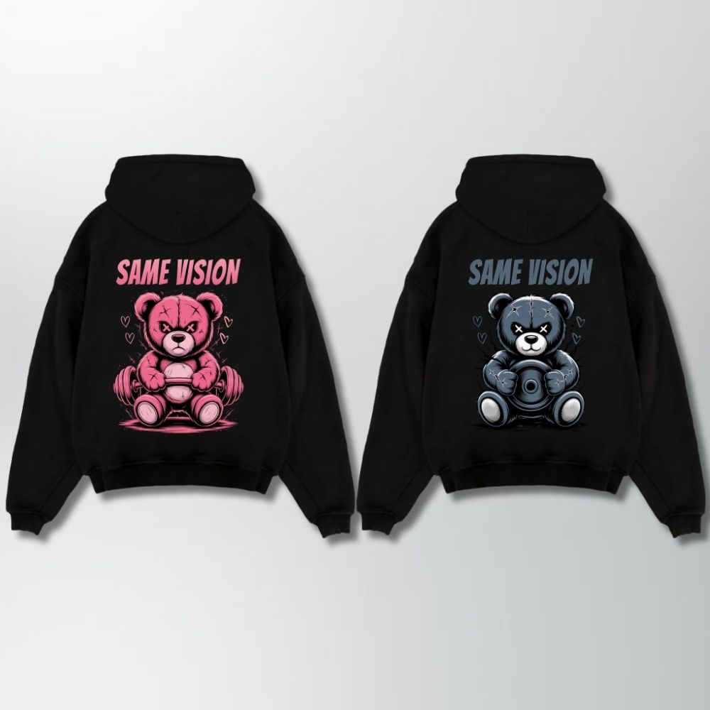 Same Vision Couple Oversize Hoodie