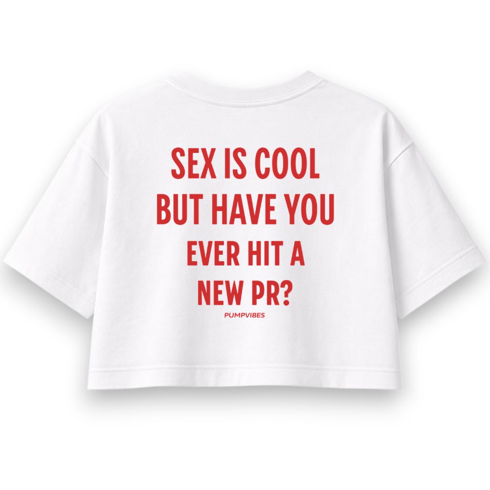 New PR Oversize Crop Top