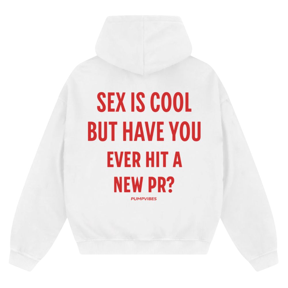 New PR Oversize Zipper Hoodie