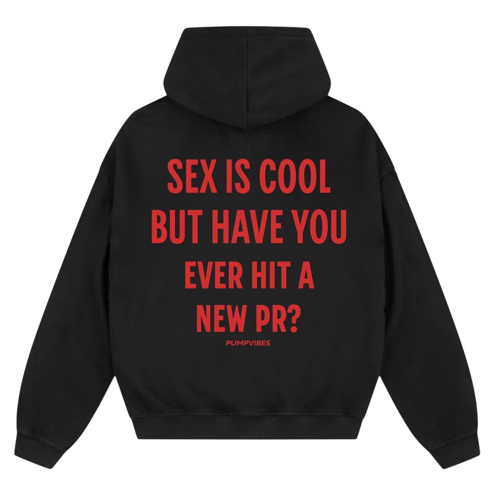 New PR Oversize Zipper Hoodie