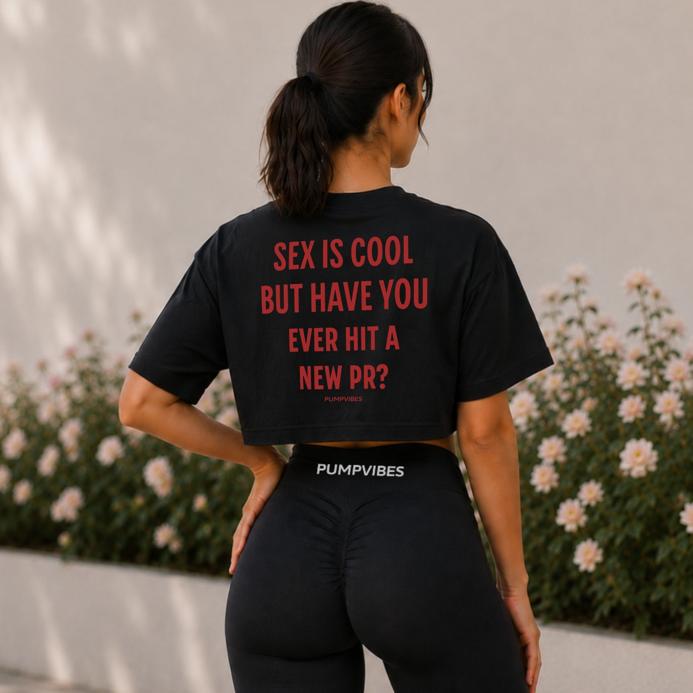 New PR Oversize Crop Top