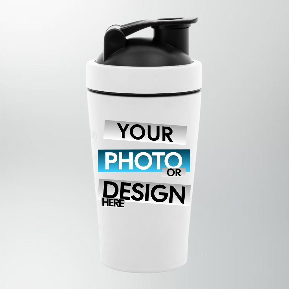 DEIN DESIGN EDELSTAHL SHAKER PERSONALISIERT