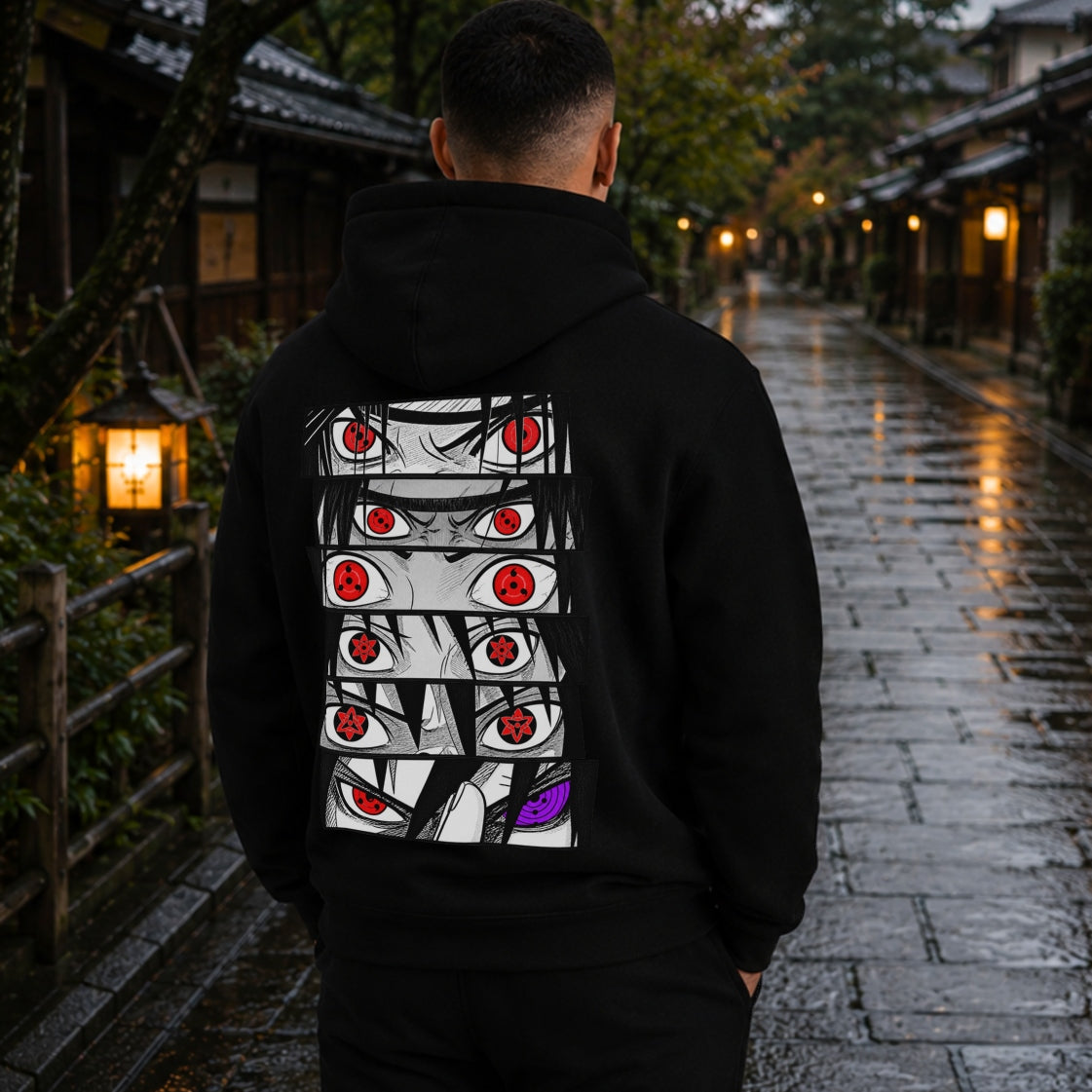 Sharingan Evolution Oversize Hoodie
