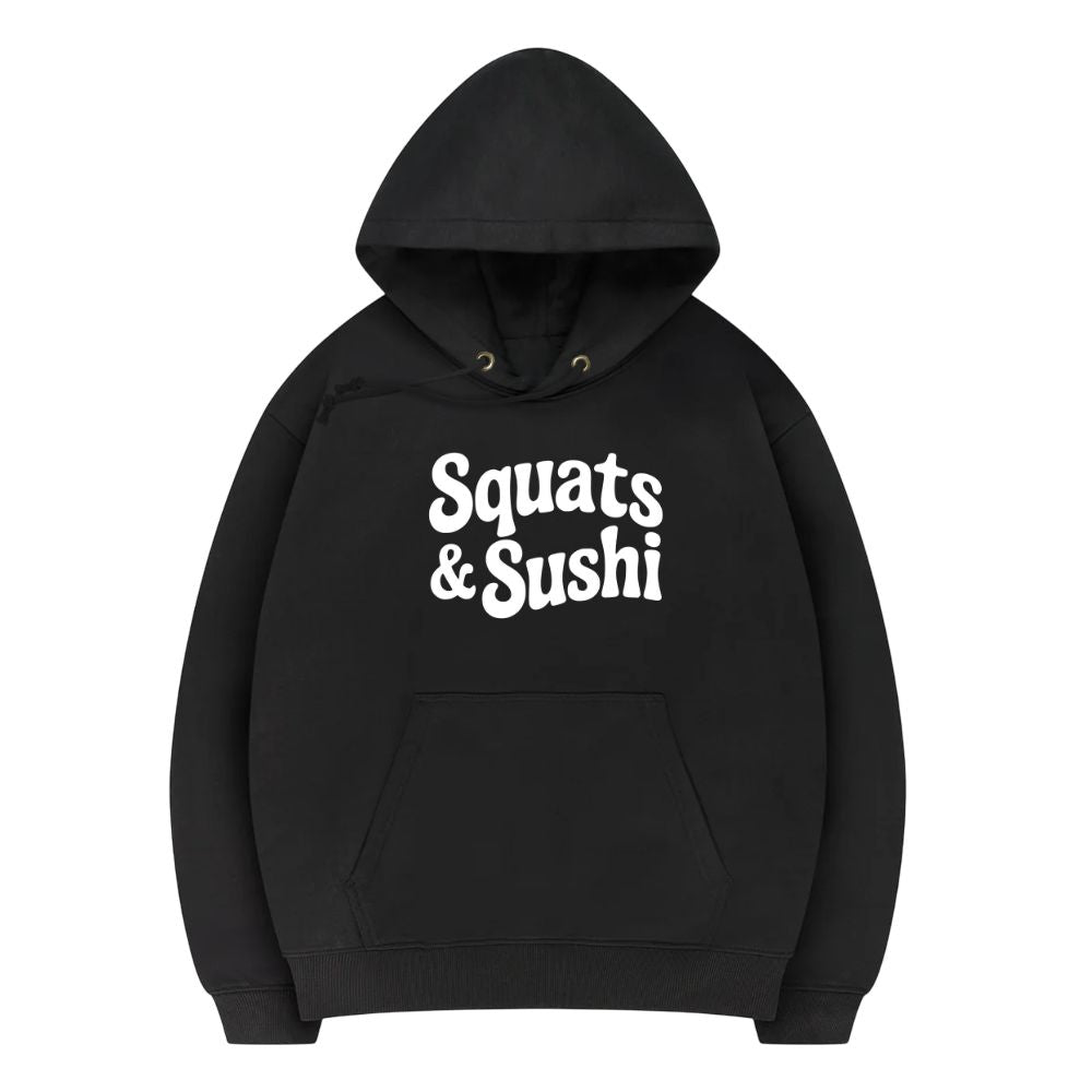 Squats And Sushi Hoodie
