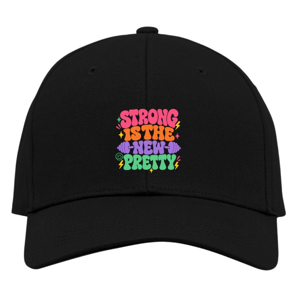 Strong Is The New Pretty Cap Schwarz